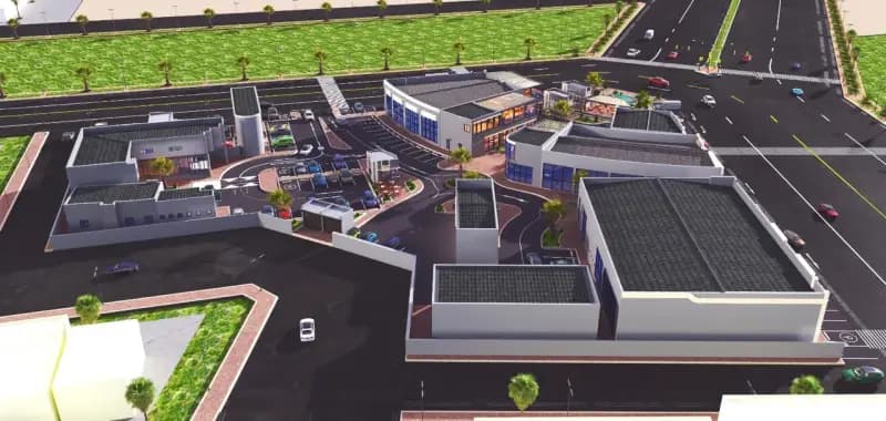 تصميم محطات وقود